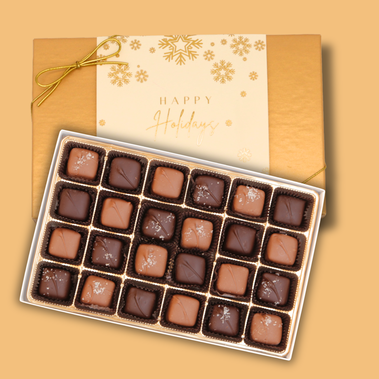 Assorted Caramels Holiday Boxes