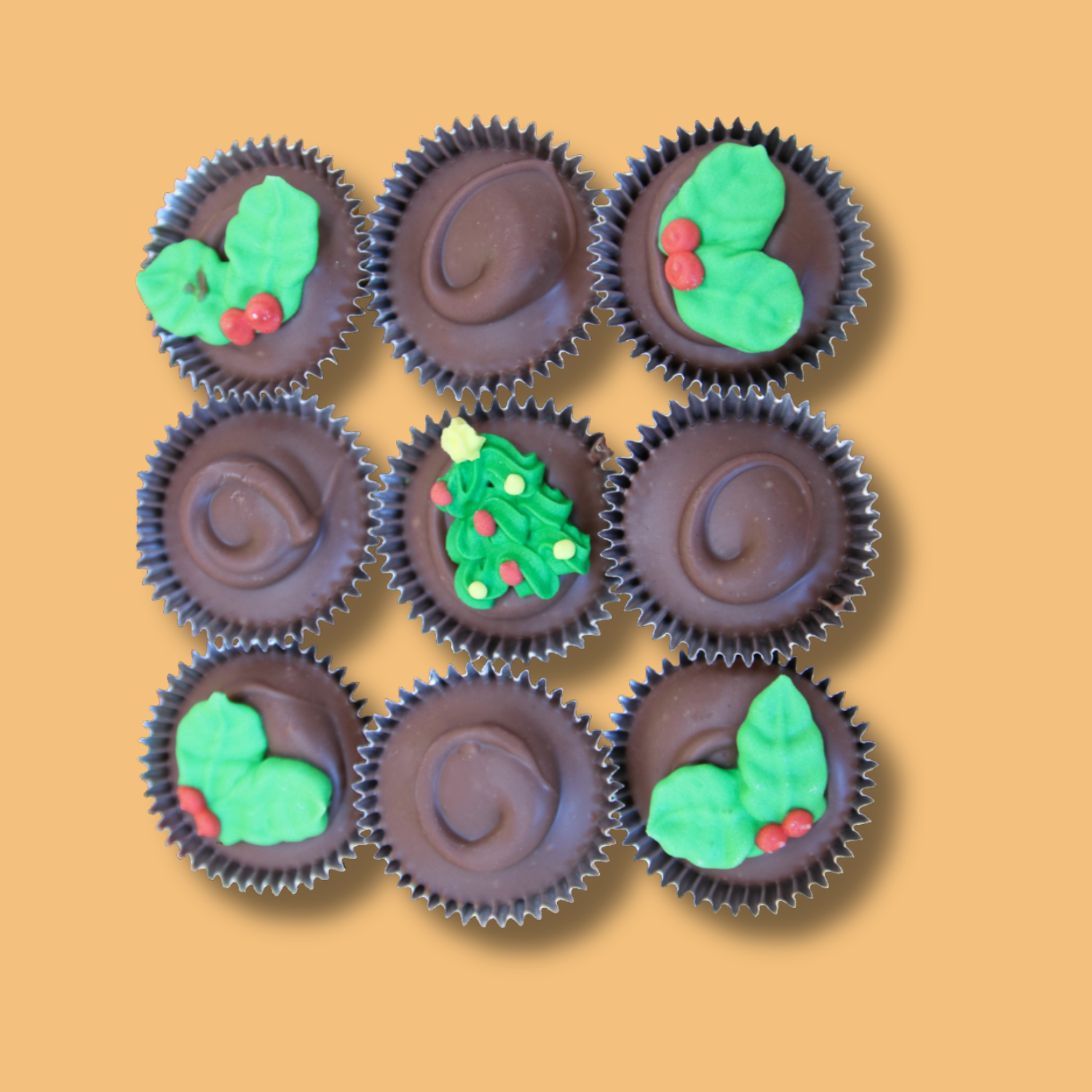 9-Piece Decorated Christmas Box