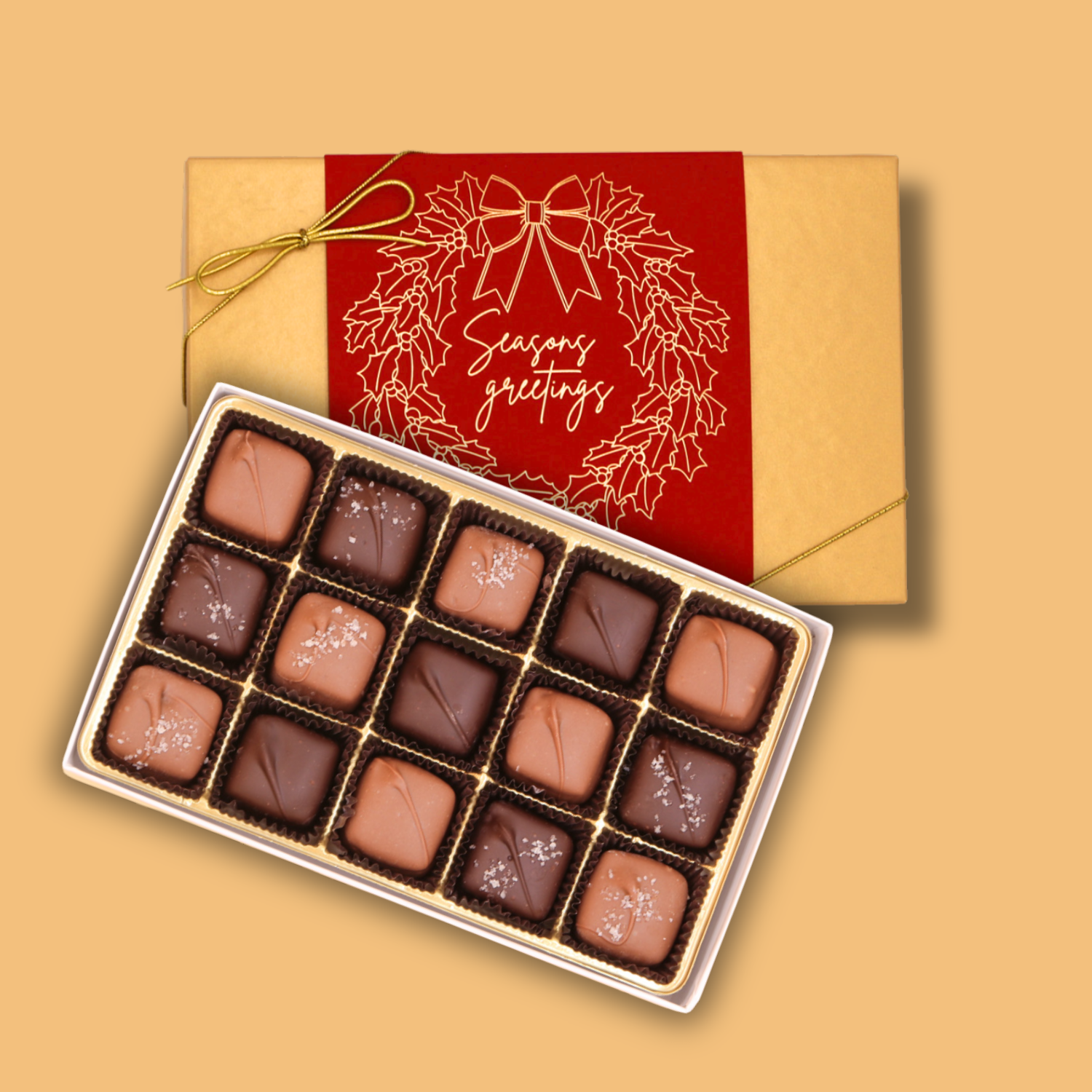 Assorted Caramels Holiday Boxes