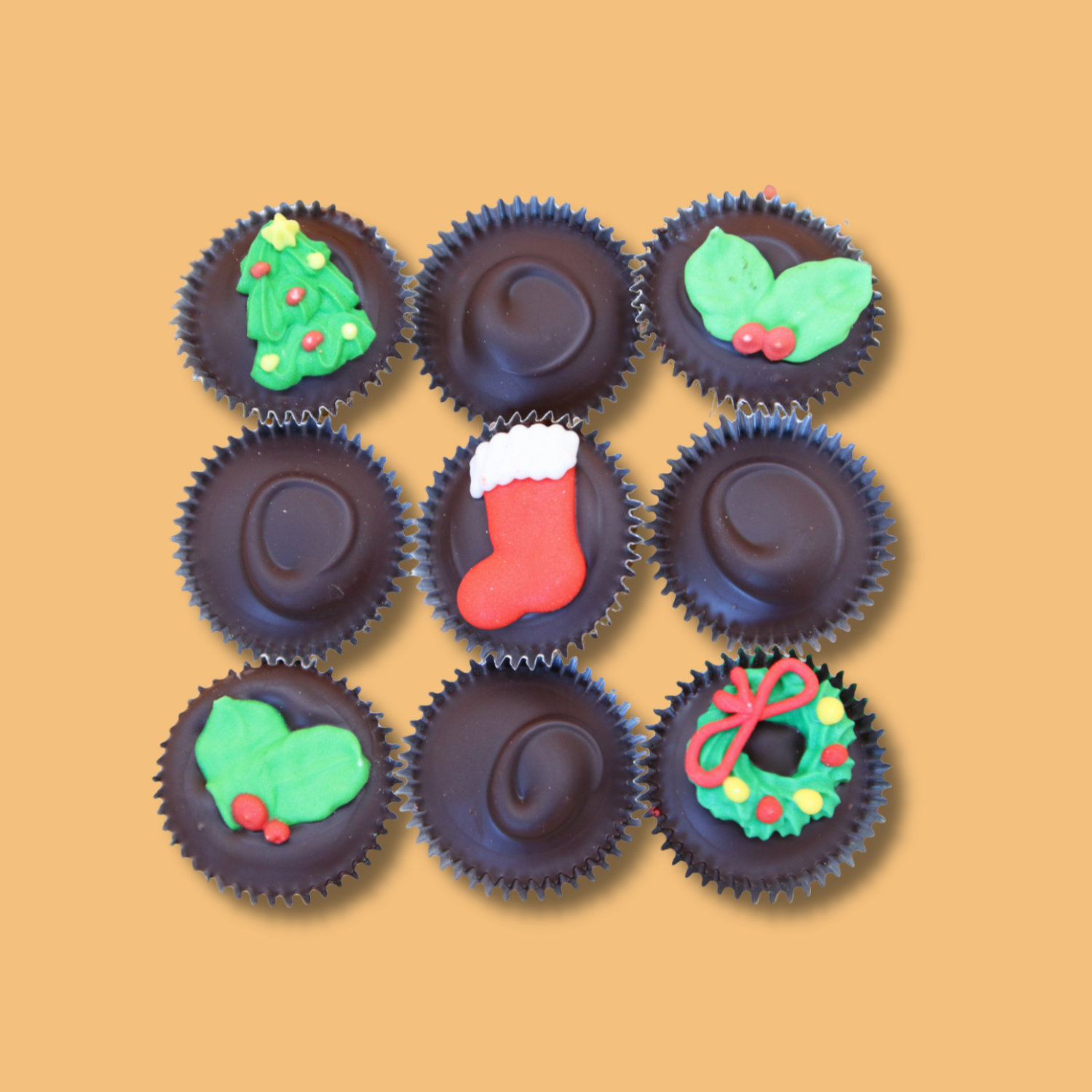 9-Piece Decorated Christmas Box