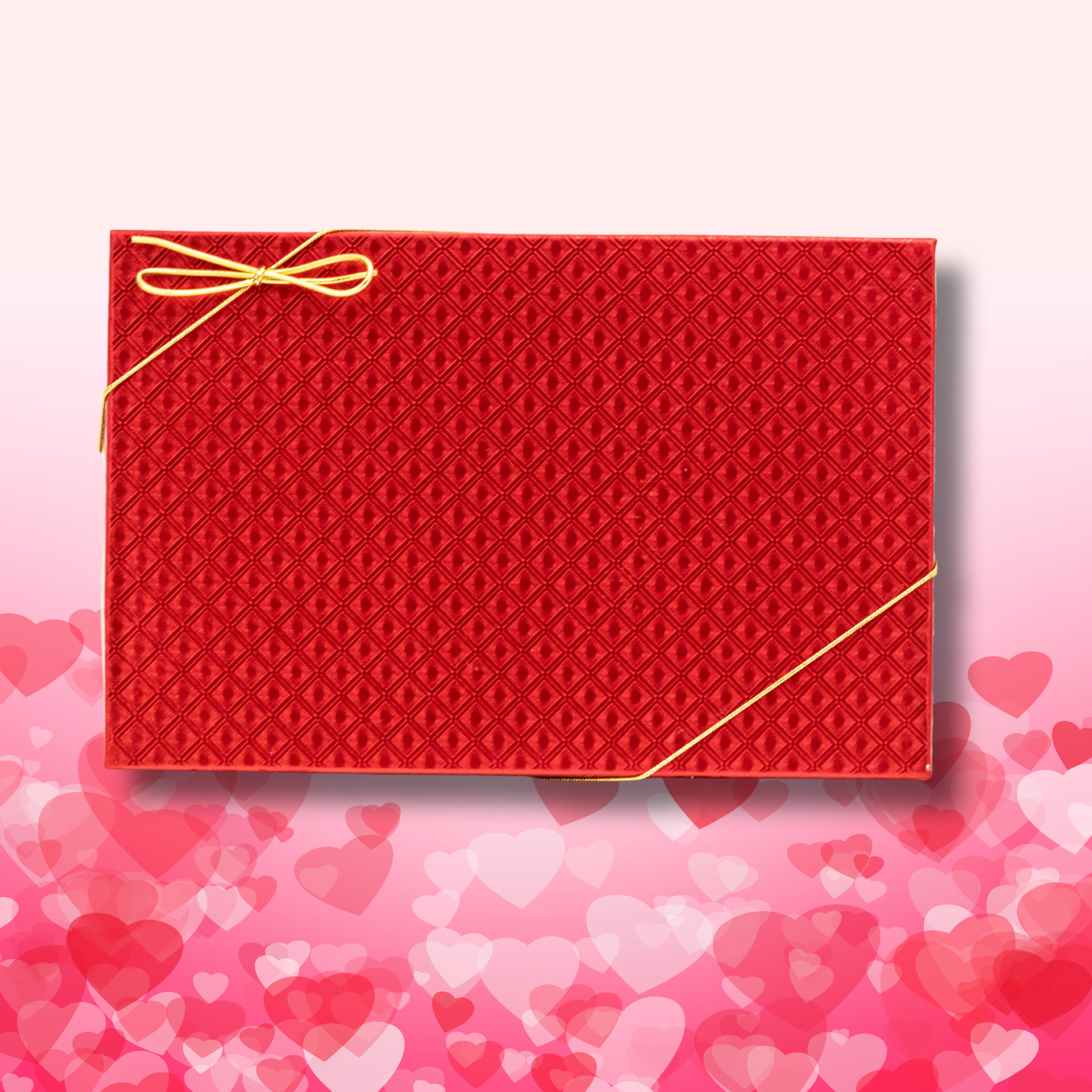 Red Valentine Assorted Caramels Boxes