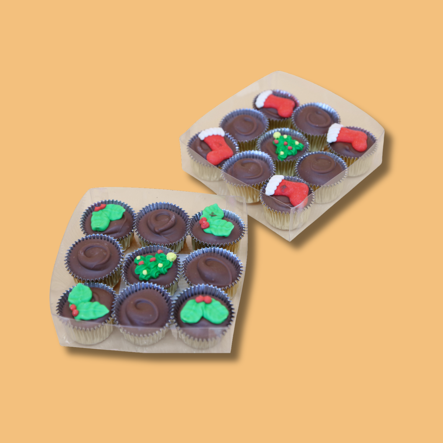 9-Piece Decorated Christmas Box