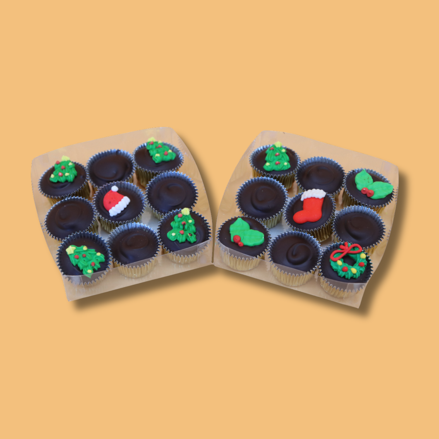 9-Piece Decorated Christmas Box