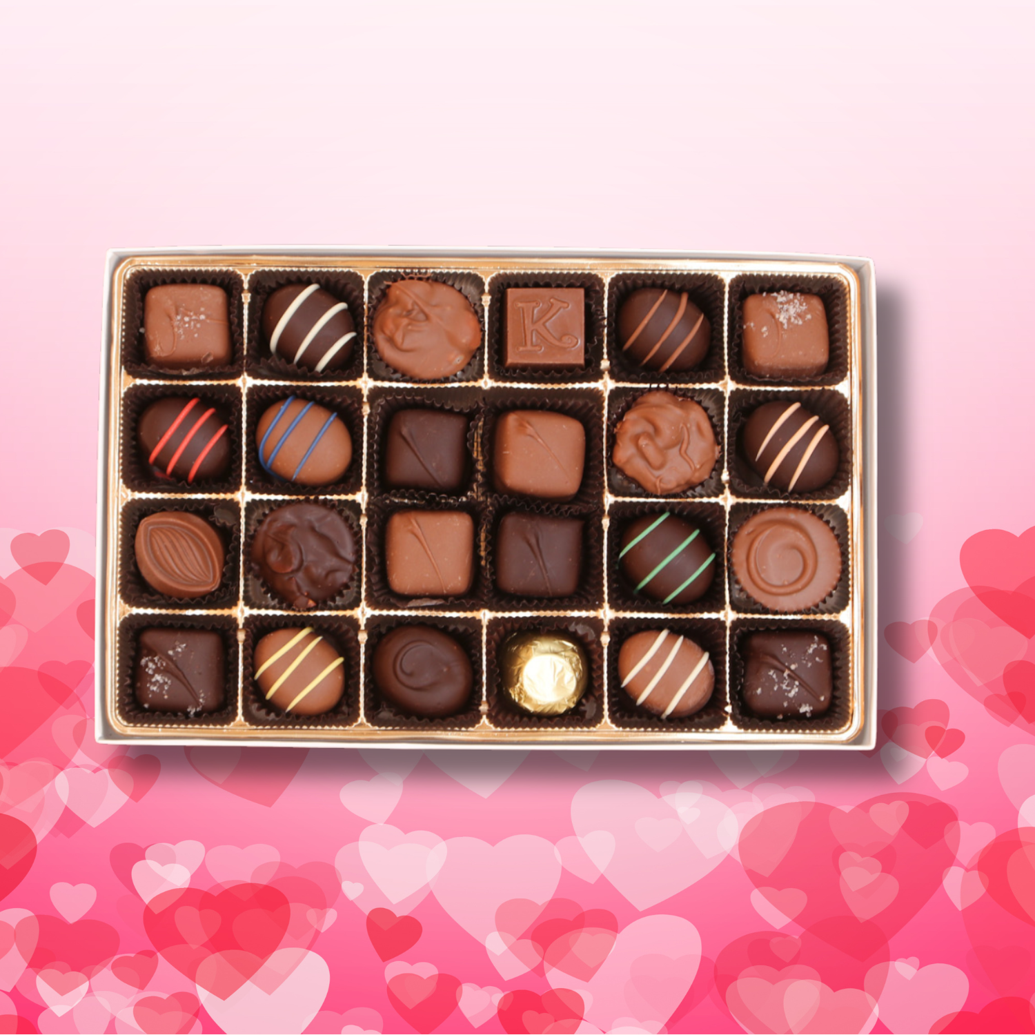 Valentine Sleeve Assorted Chocolate Boxes