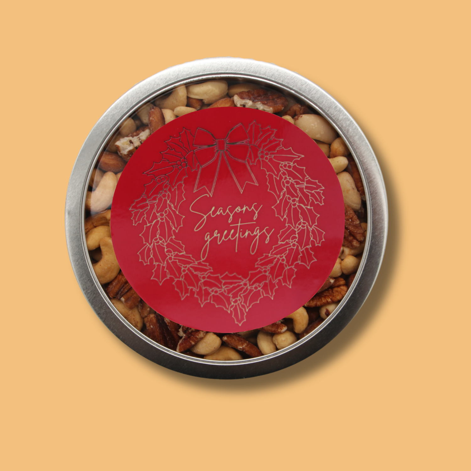 Holiday Fancy Deluxe Mix Nut Tin