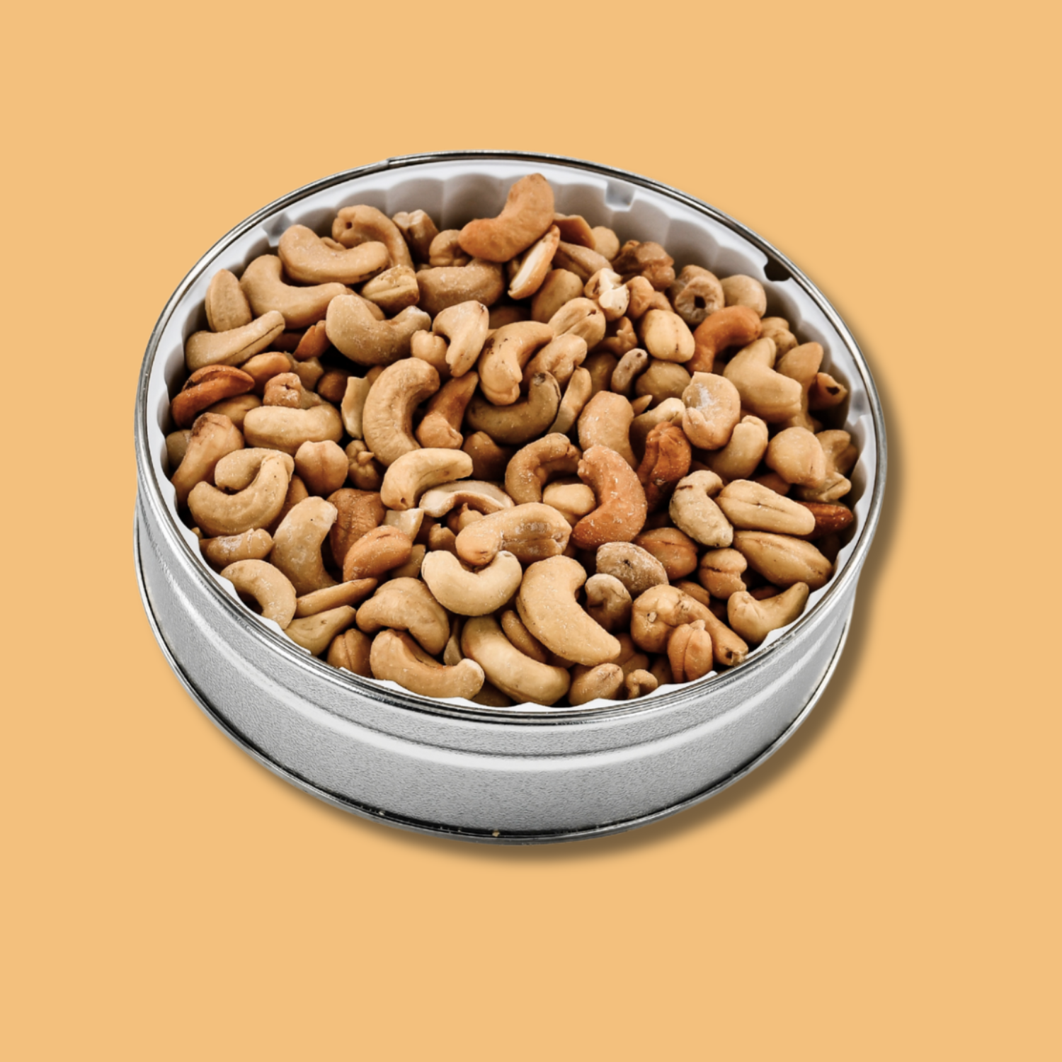 Holiday Jumbo Cashew Nut Tin