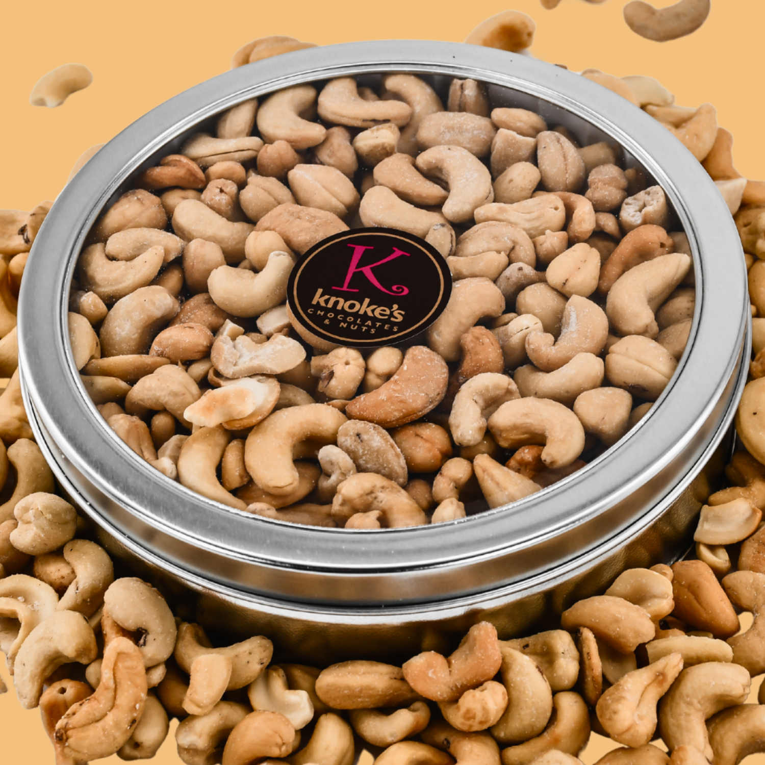 Jumbo Cashew Nut Tin