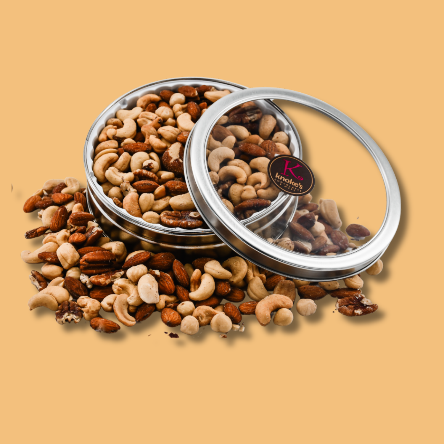 Fancy Deluxe Mix Nut Tin (Corporate)