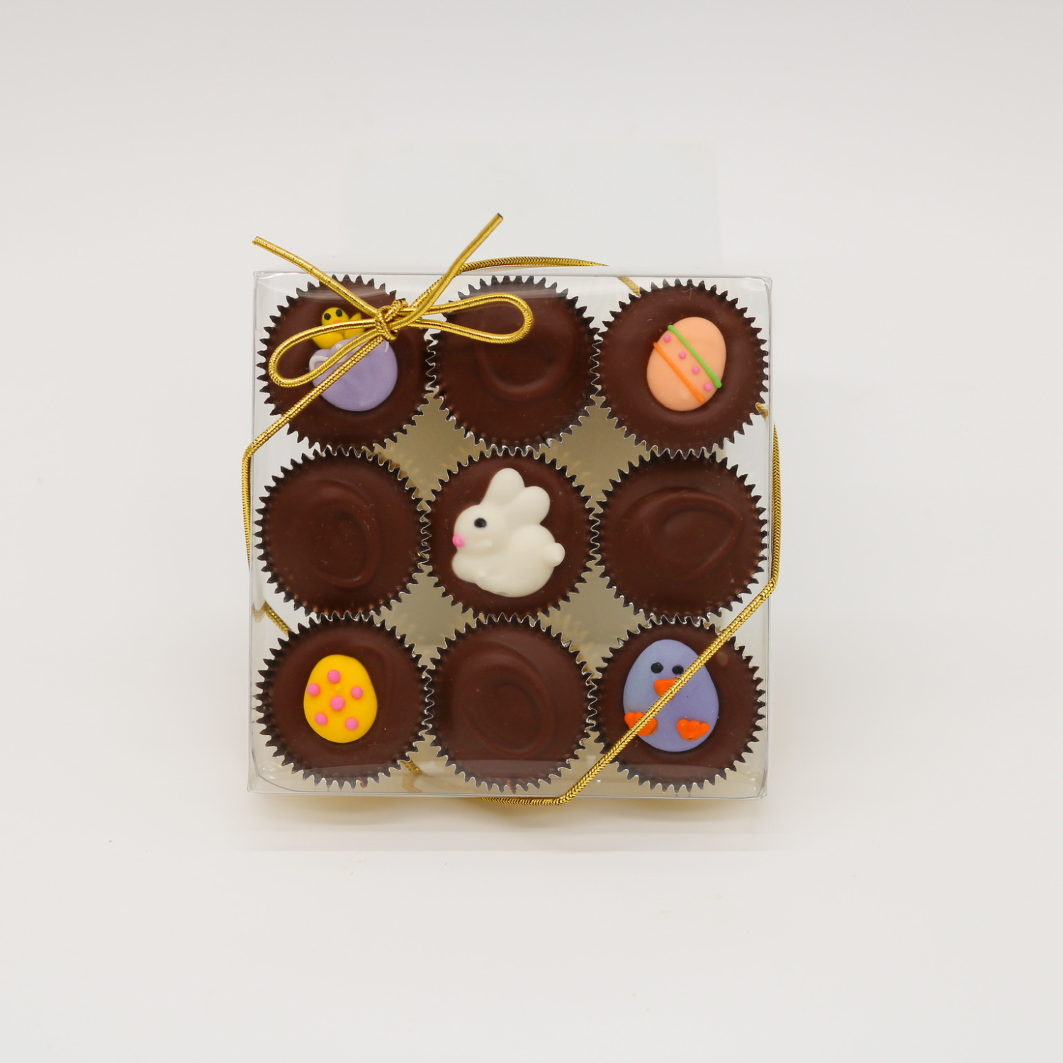 9-Piece Easter Decorated Chocolates