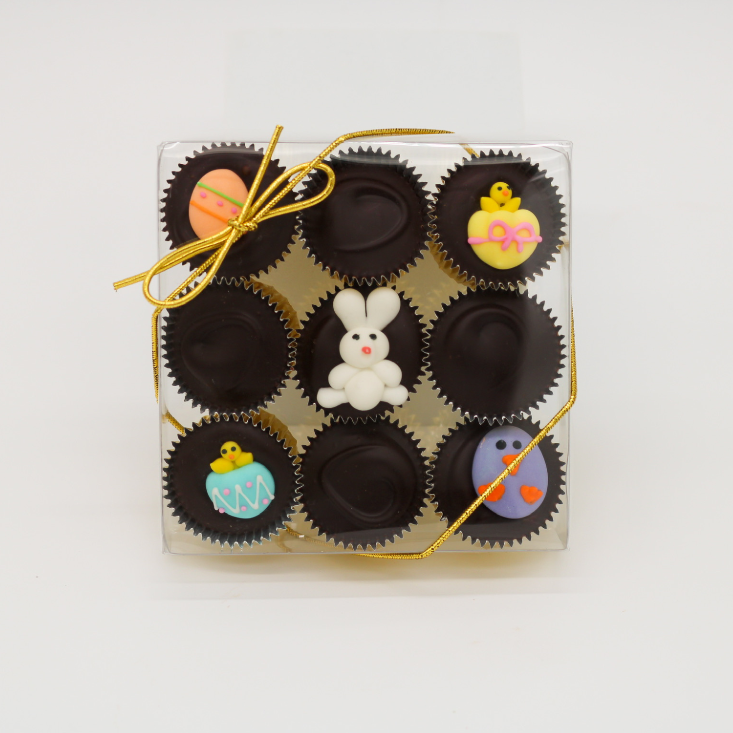 9-Piece Easter Decorated Chocolates