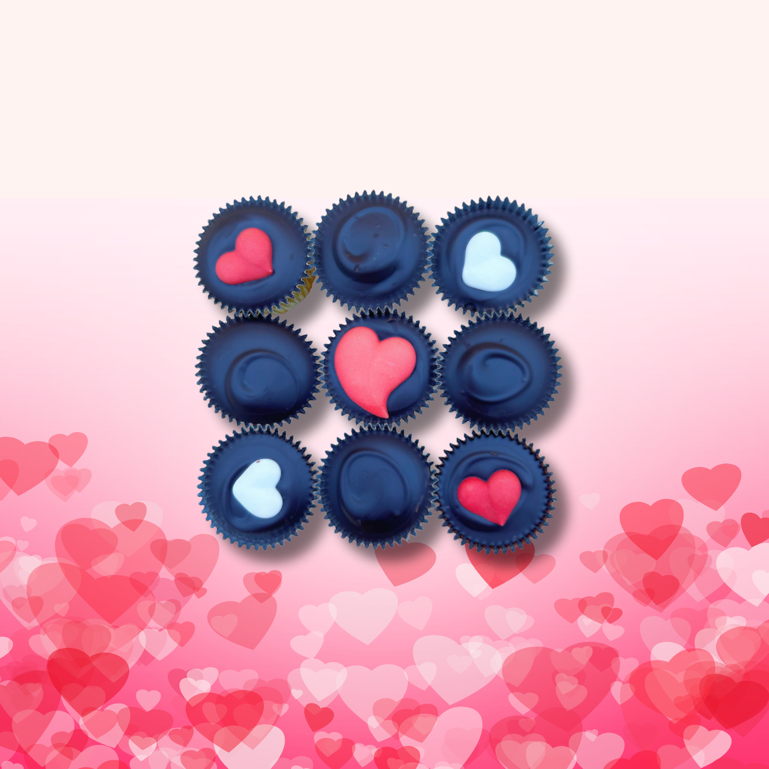 9-Piece Decorated Valentine's Box